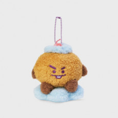 BT21 - SHOOKY ON THE CLOUD DOLL KEYRING