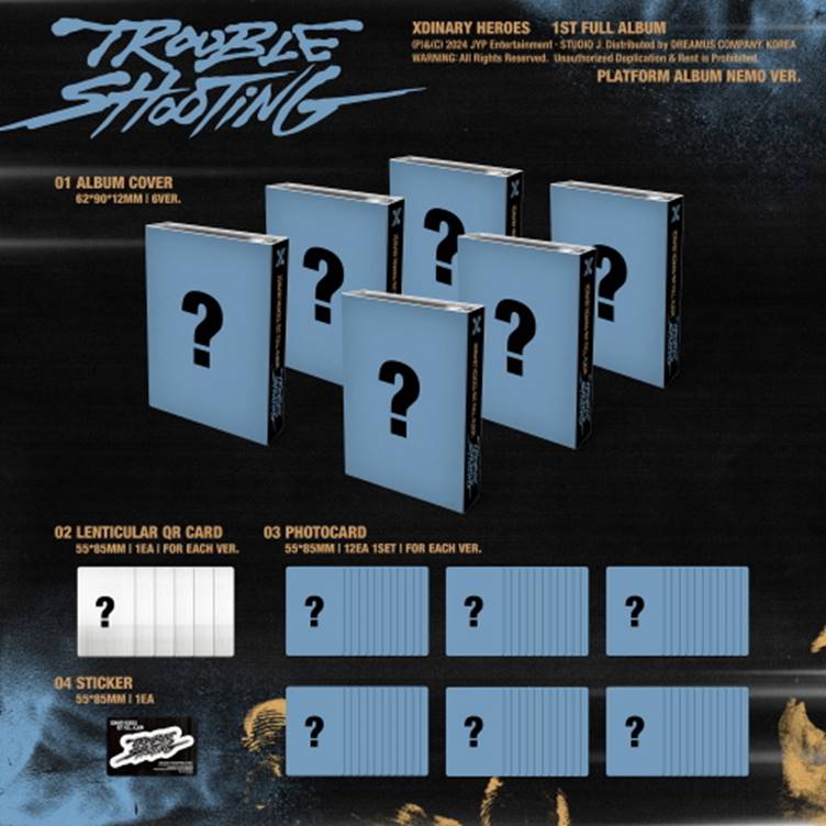 Xdinary Heroes - Troubleshooting (PLATFORM ALBUM) (Random Ver.)