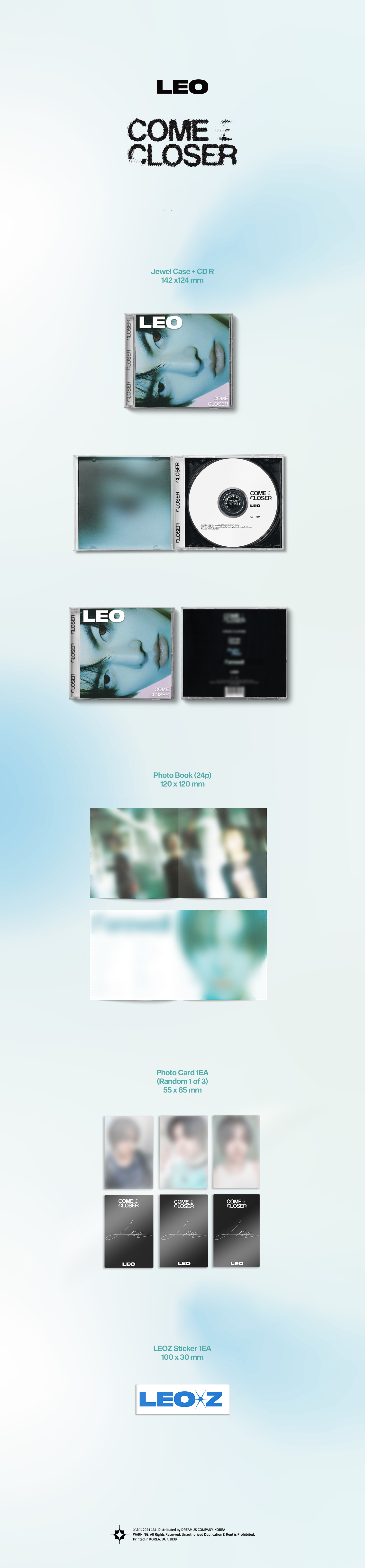 LEO - EP Album [COME CLOSER]