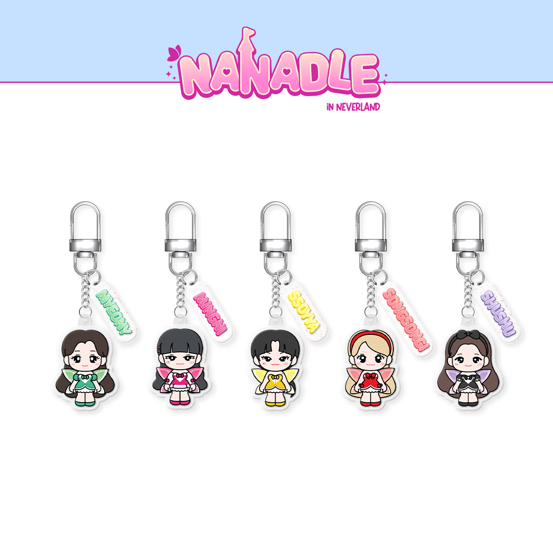 (G)I-DLE - '6TH ANNIVERSARY OFFICIAL MD NANADLE' ACRYLIC KEYRING (SONGSONGI VER)