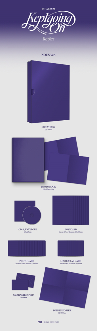 Kep1er - 1st Album [Kep1going On] (Random Ver.)