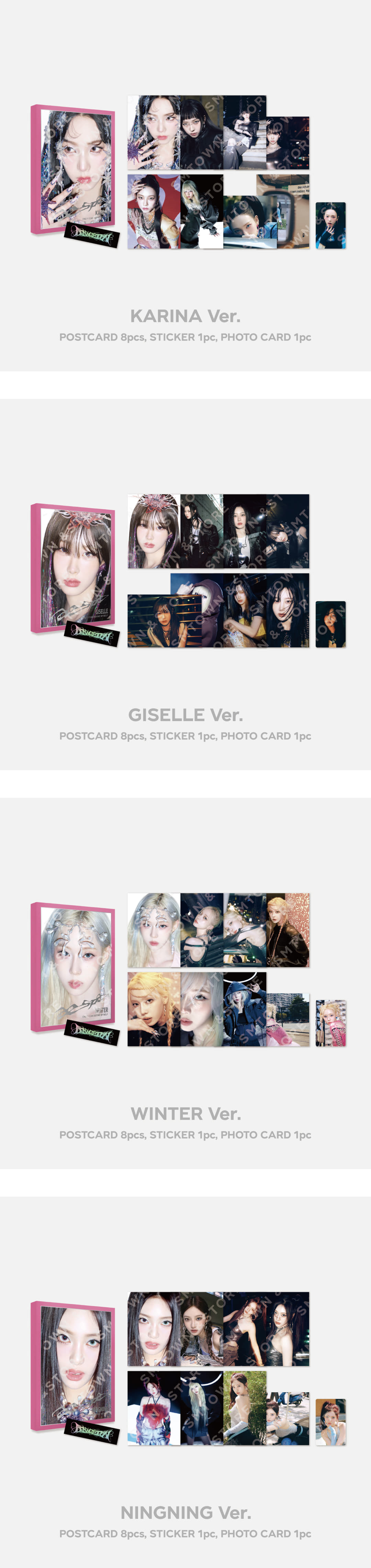 aespa - aespa WEEK – Armageddon The Mystery Circle - POSTCARD SET (KARINA VER)