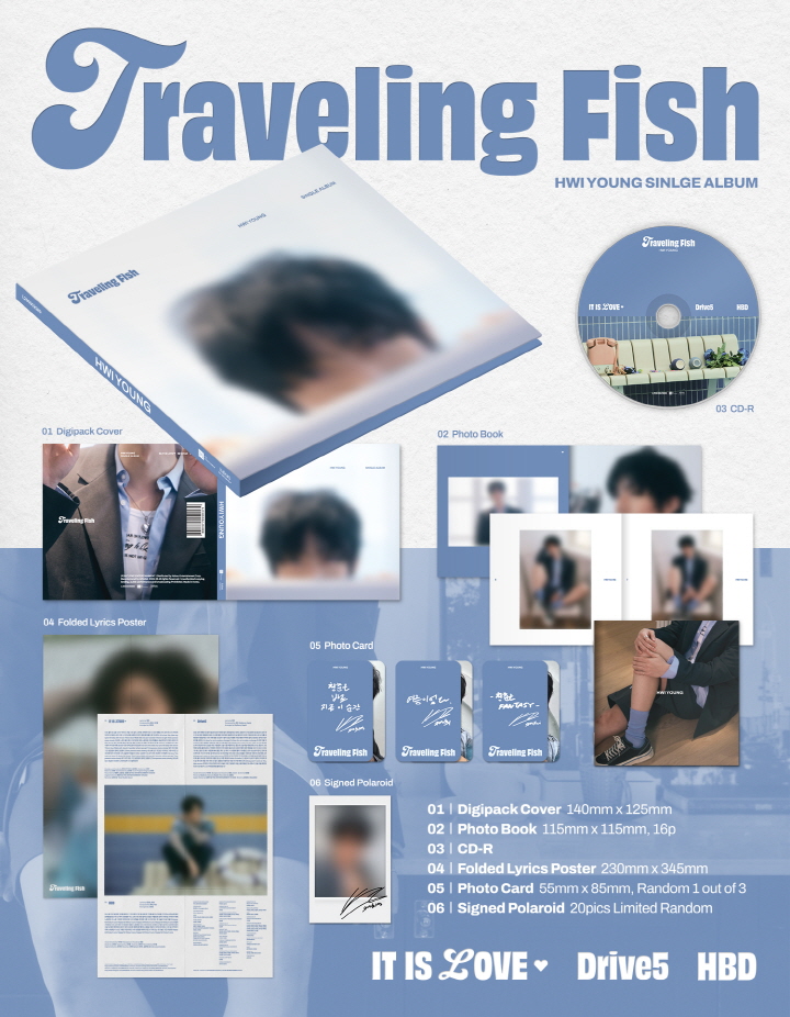 HWI YOUNG - Single [Traveling Fish]