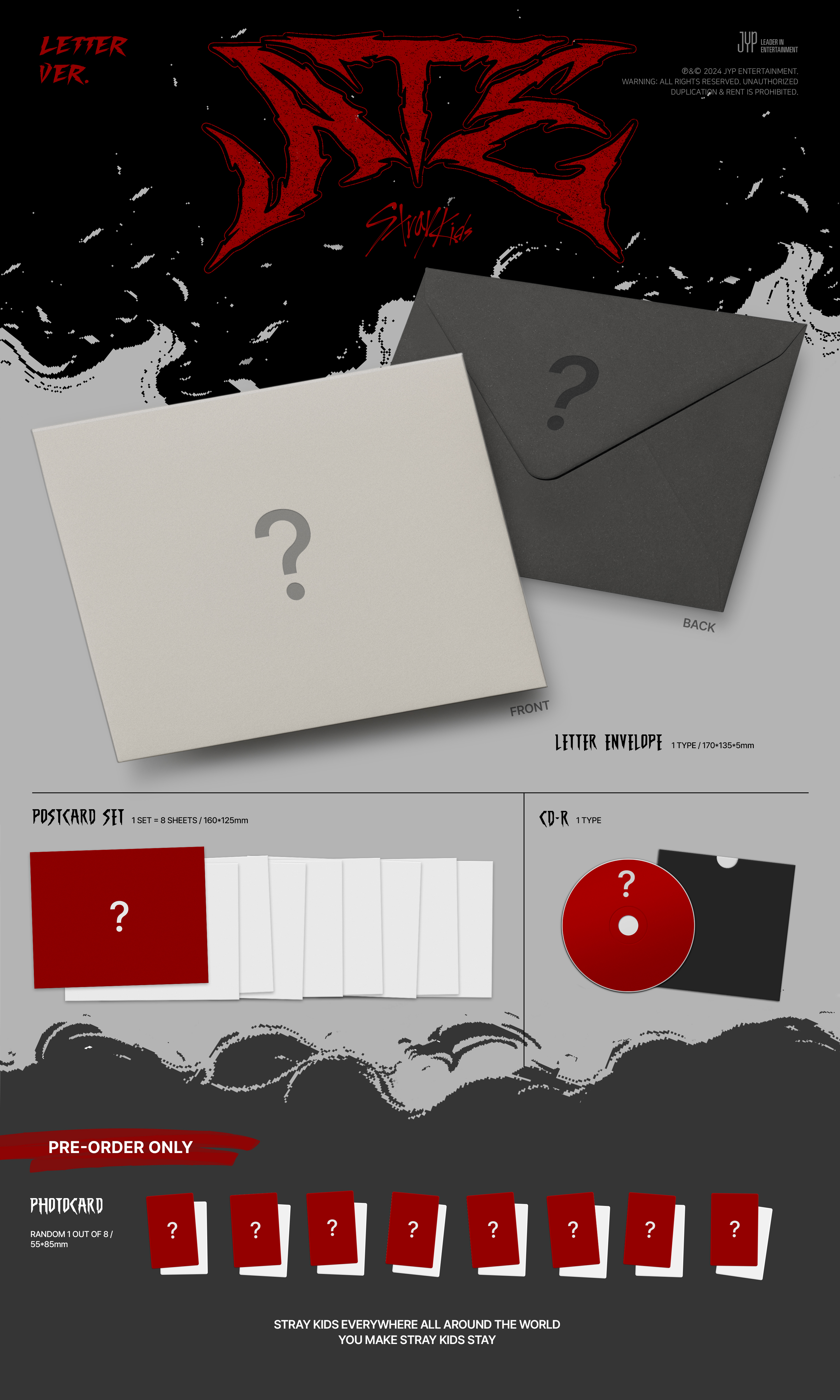 Stray Kids - 9th Mini Album [ATE] (Random Ver.)