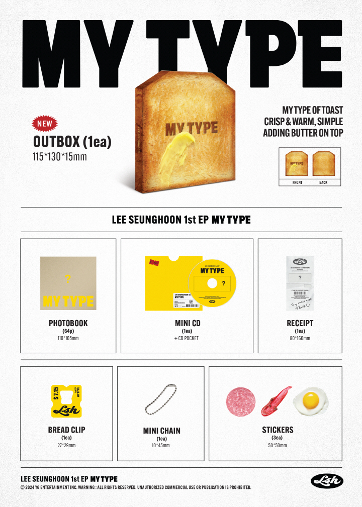 LEE SEUNGHOON - 1ST EP [MY TYPE]