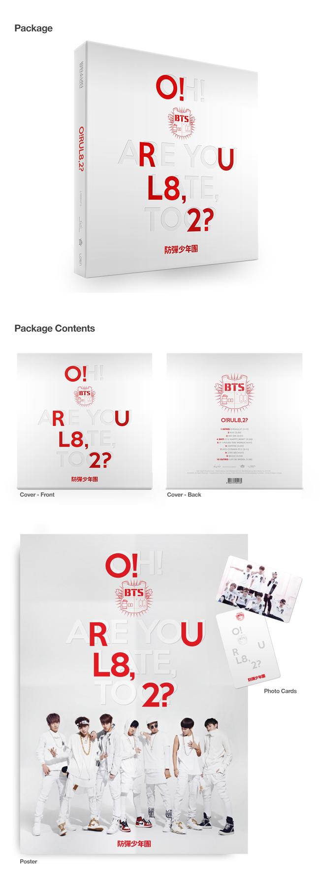 BTS - 1st Mini [O!RUL8,2?]