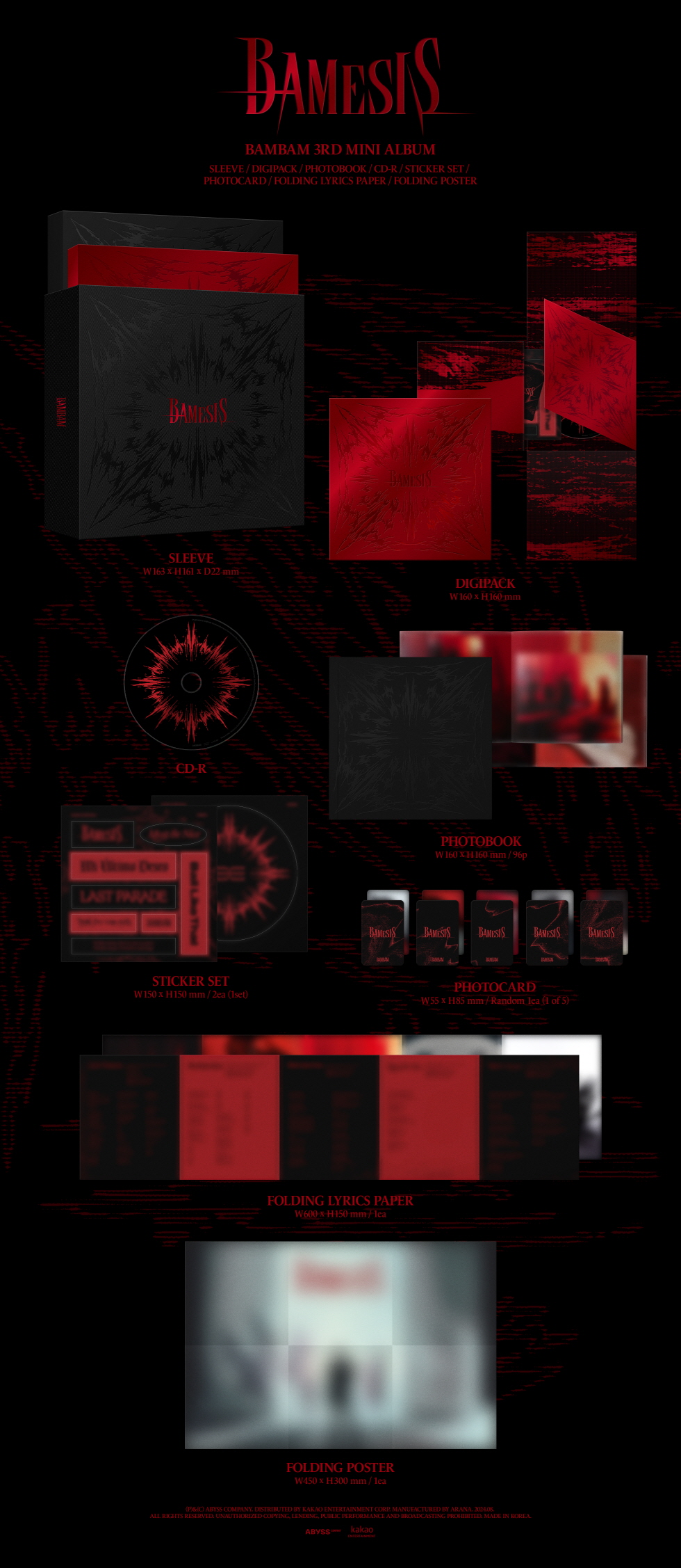BamBam - 3rd Mini Album [BAMESIS]