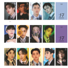 SEVENTEEN - 3D LENTICULAR POSTCARD (17 IS RIGHT HERE) (DK)