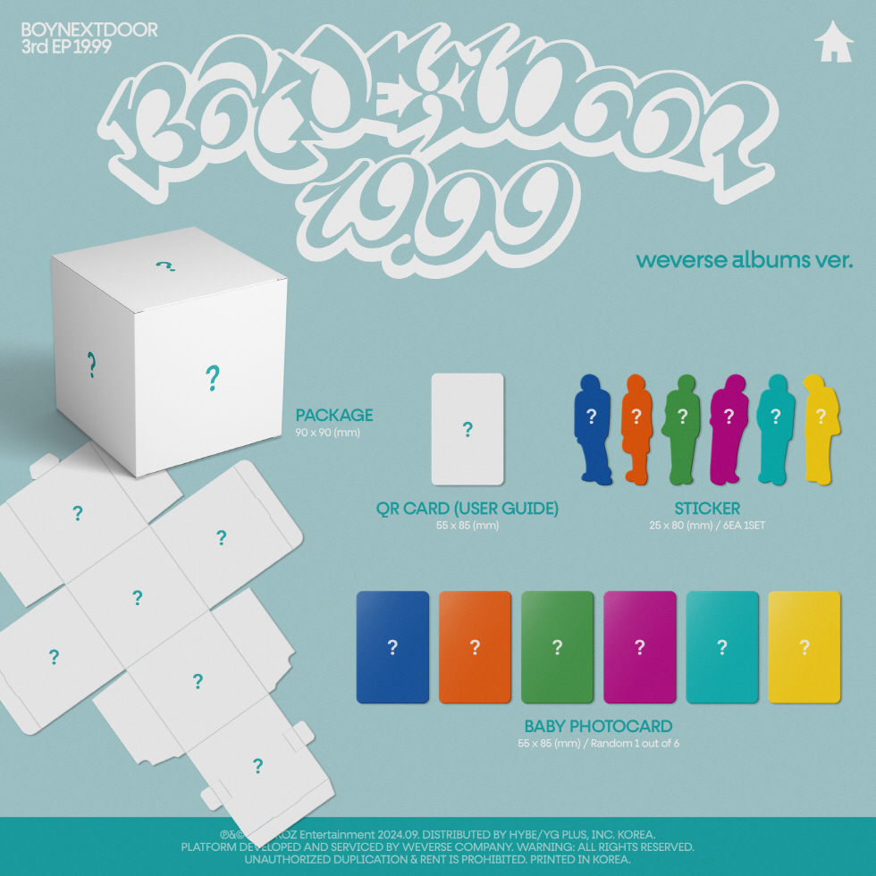 fromis_9 - 3rd Single Album [Supersonic] (weverse albums ver.) (Random ver.)