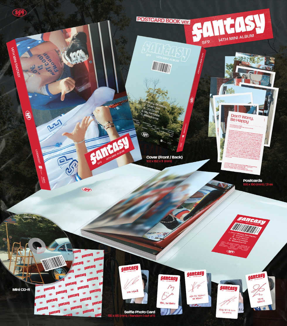 SF9 - The 14th Mini Album [FANTASY] (POSTCARD BOOK VER.)