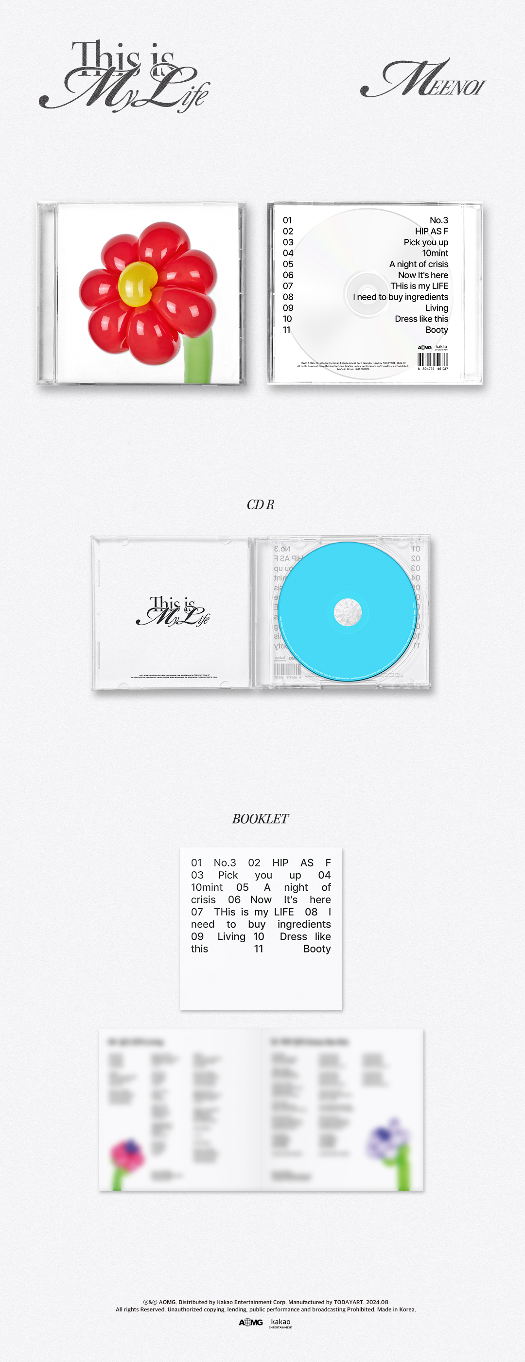 meenoi - 2nd Album [This is my life]