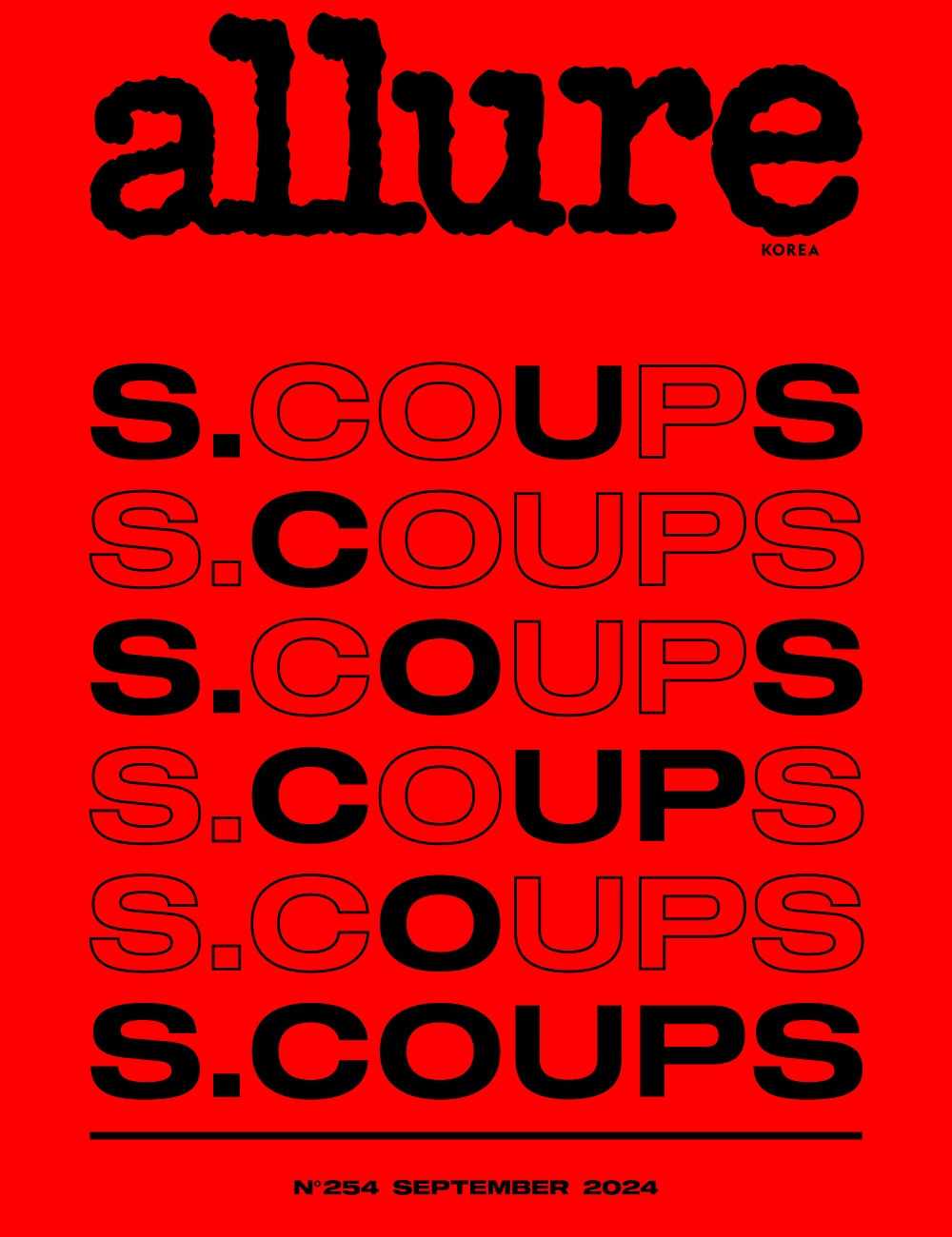 S.COUPS & HOSHI (SEVENTEEN) - SEPTEMBER 2024 [allure] (B ver)
