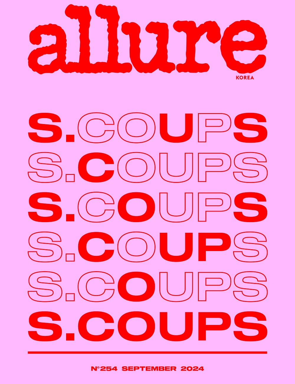 S.COUPS & HOSHI (SEVENTEEN) - SEPTEMBER 2024 [allure] (D ver)