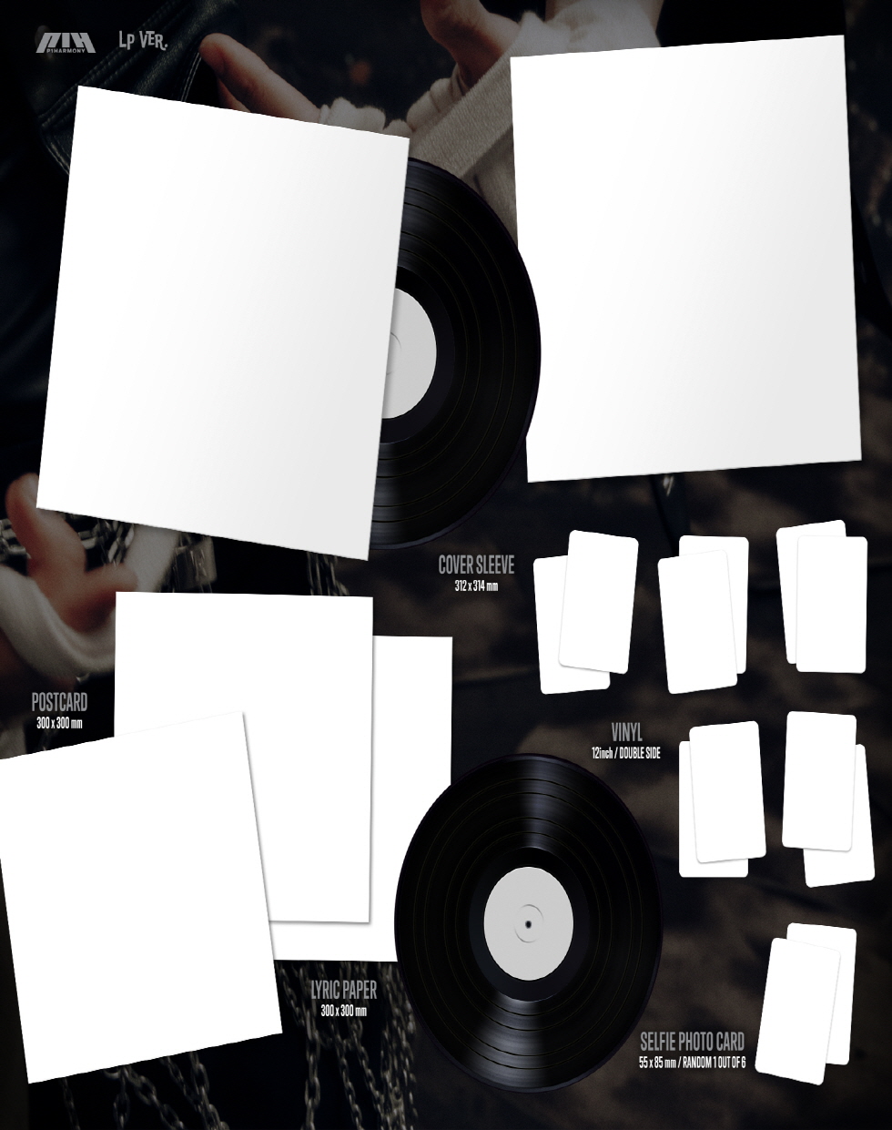 P1Harmony - 7th Mini Album [SAD SONG] (LP)