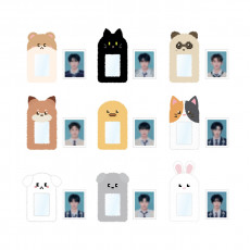 ZEROBASEONE - 2024 ZEROBASEONE THE FIRST TOUR [TIMELESS WORLD] OFFICIAL MD : FLUFFY ID HOLDER (PARK GUN WOOK)