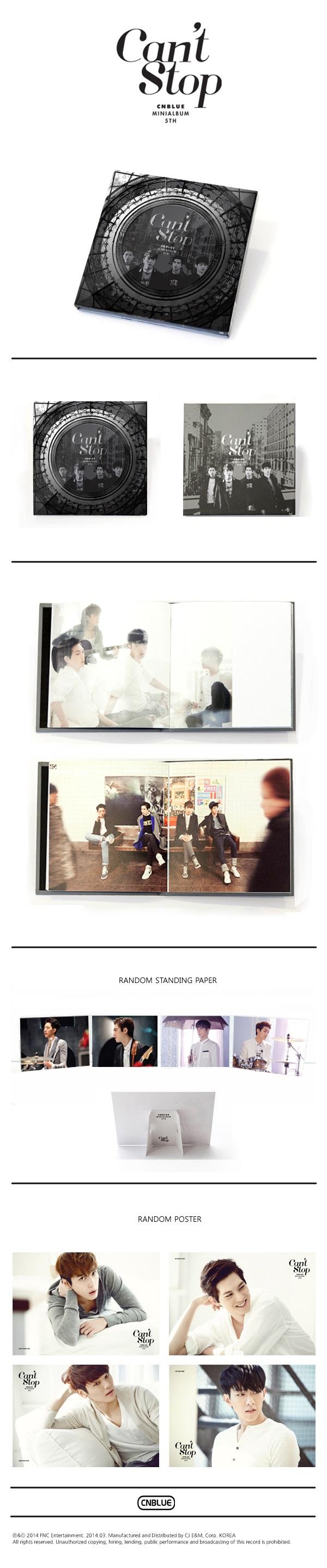 CN Blue - 5th Mini Album Part.2 / Can't Stop II