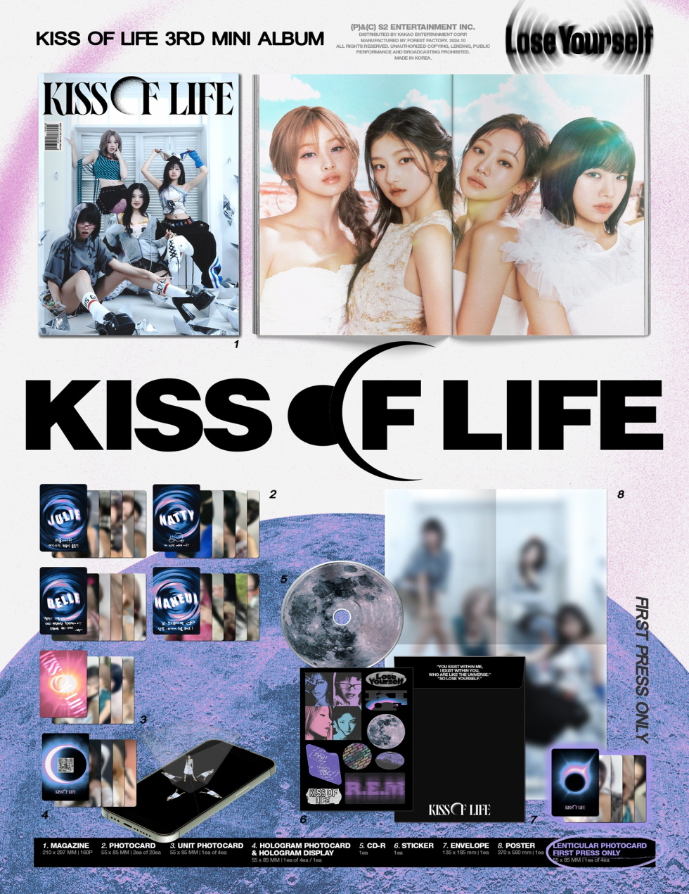 KISS OF LIFE - 3rd Mini Album [Lose Yourself] (Random Ver.)