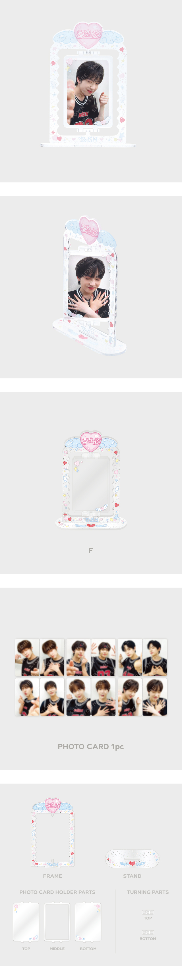 NCT WISH - Steady - ACRYLIC TURNING STAND SET (SION VER)