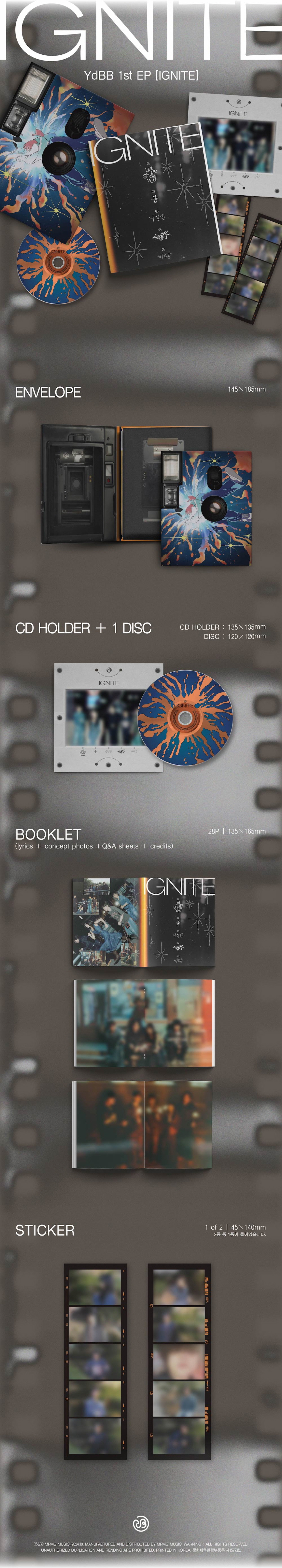 ydBB (유다빈밴드) - 1st Ep [IGNITE]