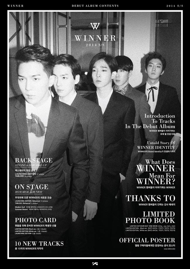 WINNER - Debut ALBUM / [2014 S/S] - LAUNCHING EDITION