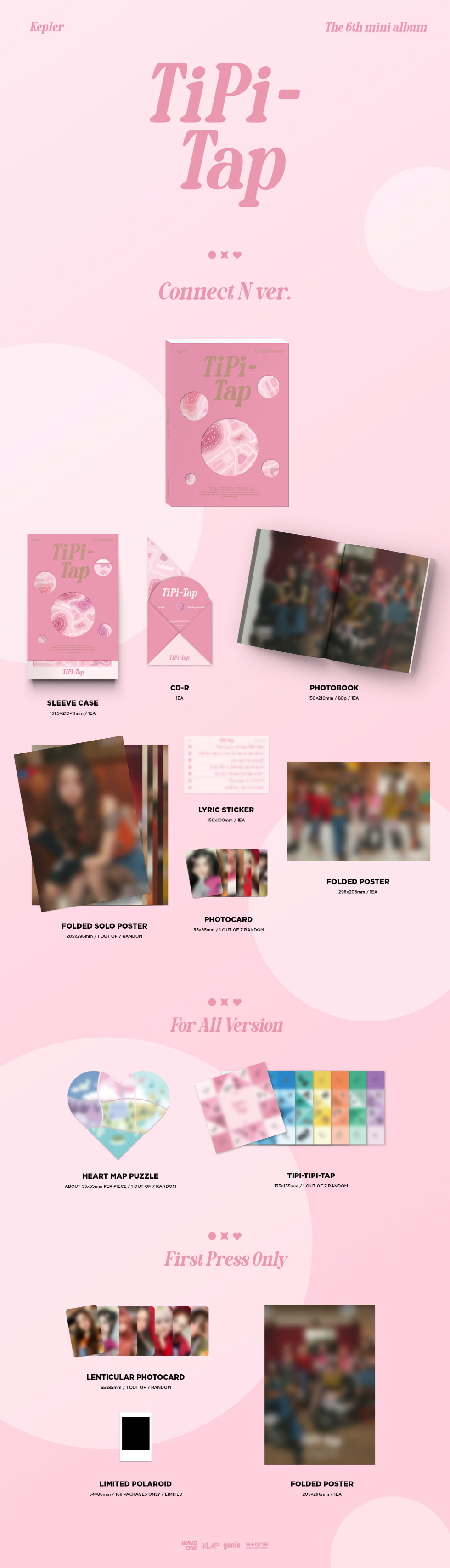 Kep1er - The 6th Mini Album [TIPI-TAP] (Random ver.)