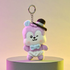 BT21 - MANG Baby Born to Dance Small Doll Keychain (Fedora)