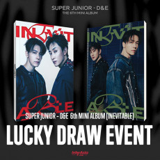 [LUCKY DRAW] SUPER JUNIOR - D&E - 6th MINI ALBUM [INEVITABLE] (Random Ver.) + interAsia Exclusive Photocard