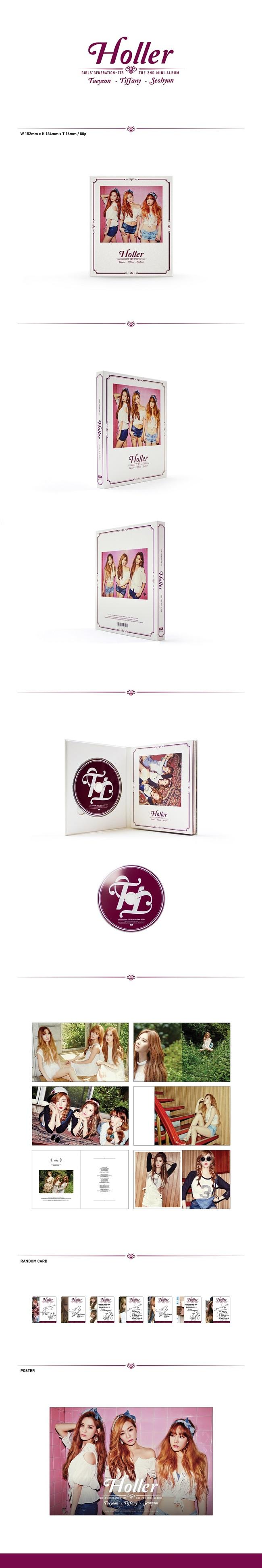 TTS (Girl's Generation) - 2nd Mini Album / Holler