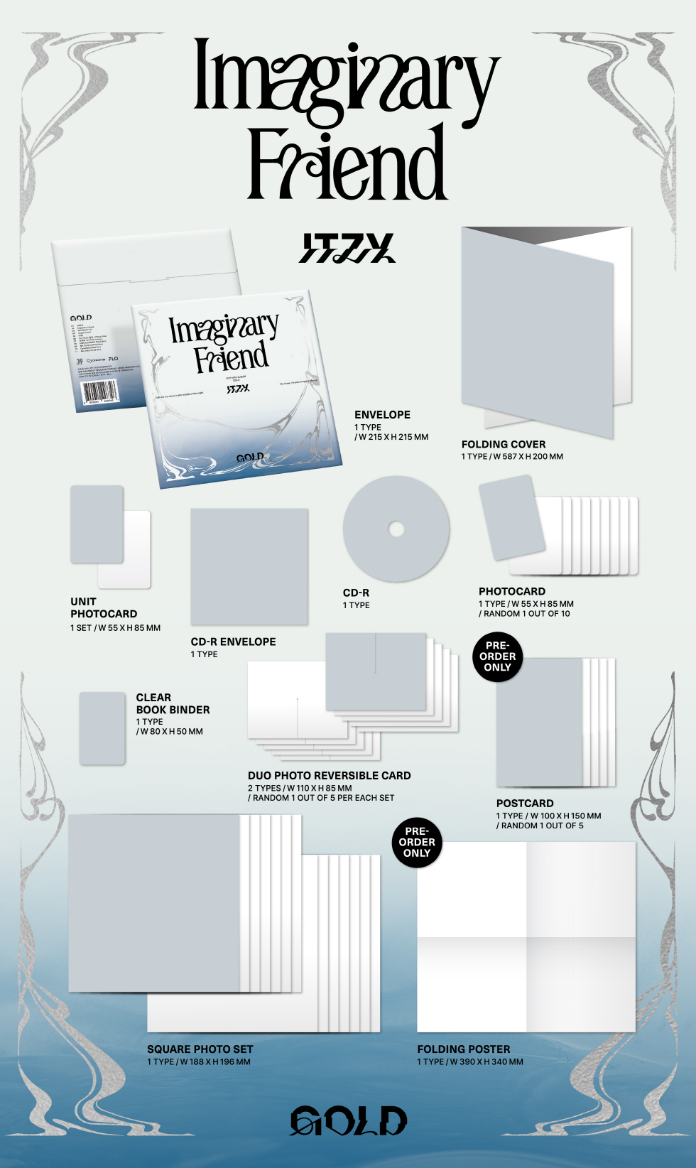 ITZY - [GOLD] SPECIAL EDITION (Random Ver.)