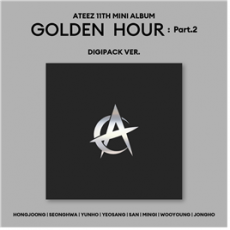 ATEEZ - 11th Mini Album [GOLDEN HOUR : Part.2] (DIGIPACK VER.) (Random ver.)