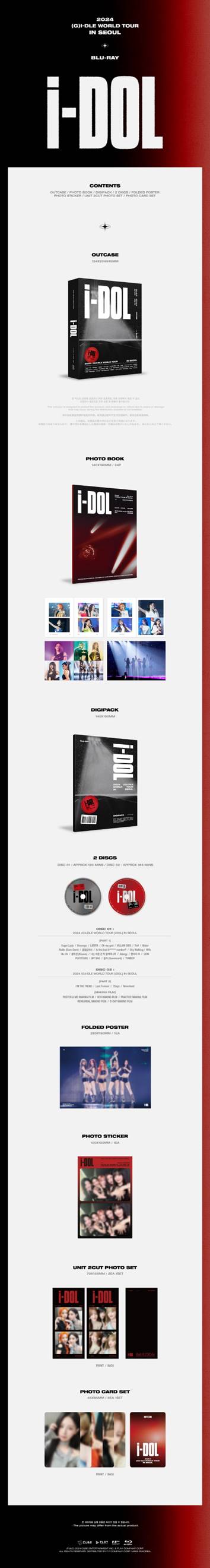 (G)I-DLE - WORLD TOUR [iDOL] IN SEOUL Blu-ray