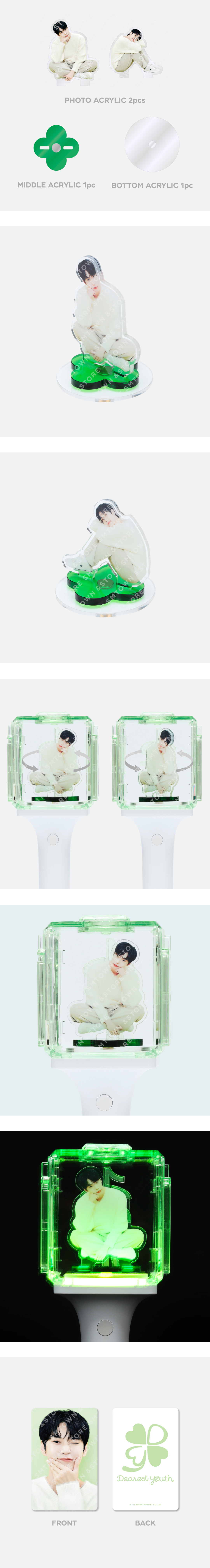 DOYOUNG (NCT) - 2024 DOYOUNG ENCORE CONCERT 'Dearest Youth,' MINI ACRYLIC TURNING STAND SET