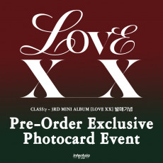 CLASS:y - 3RD MINI ALBUM [LOVE XX] + interAsia Exclusive Photocard