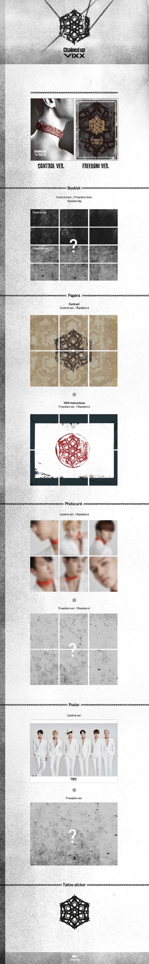 VIXX - Vol.2 / Chained up (Control Ver.)