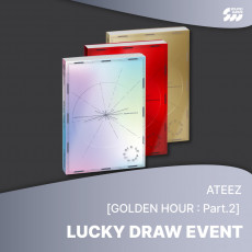 [POP UP LUCKY DRAW] ATEEZ - [GOLDEN HOUR : Part.2] (Random ver.) + Random Photocard (SW)