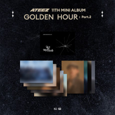 ATEEZ - POP-UP [GOLDEN HOUR : Part.2] MD - M/V BEHIND POSTCARD SET