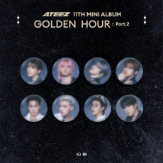 ATEEZ - POP-UP [GOLDEN HOUR : Part.2] MD - RANDOM CAN BADGE