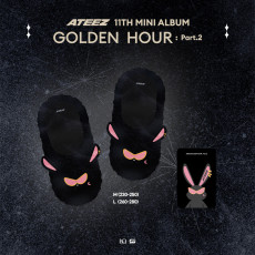 ATEEZ - POP-UP [GOLDEN HOUR : Part.2] MD - Mito FUR SLIPPERS (L SIZE)