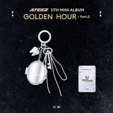 ATEEZ - POP-UP [GOLDEN HOUR : Part.2] MD - Ice On My Teeth MIRROR KEYRING