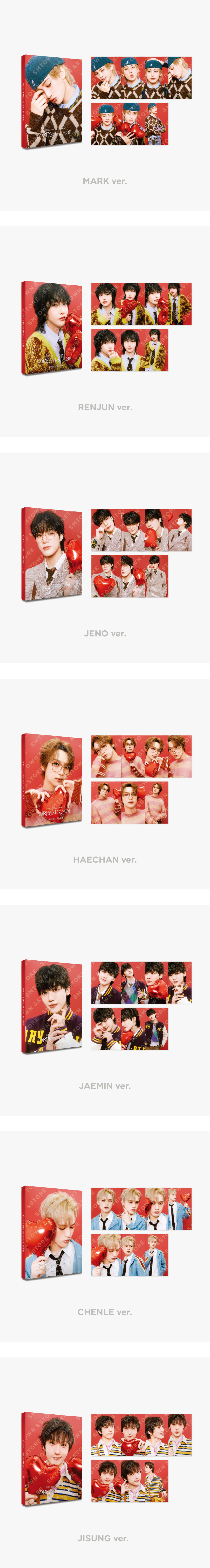 NCT DREAM - 2024 NCT DREAM WORLD TOUR FINALE : POSTCARD SET (MARK)