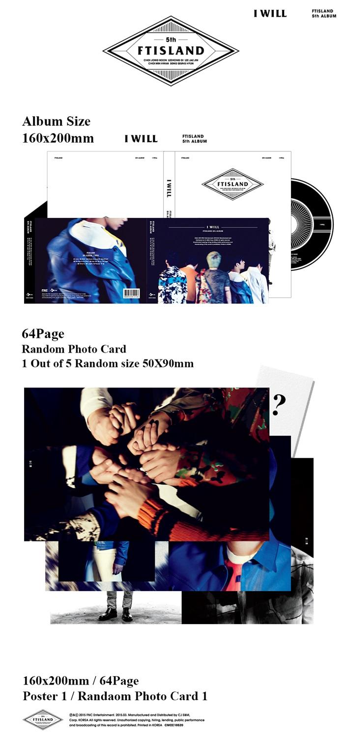 FT ISLAND - 5th Album / I Will