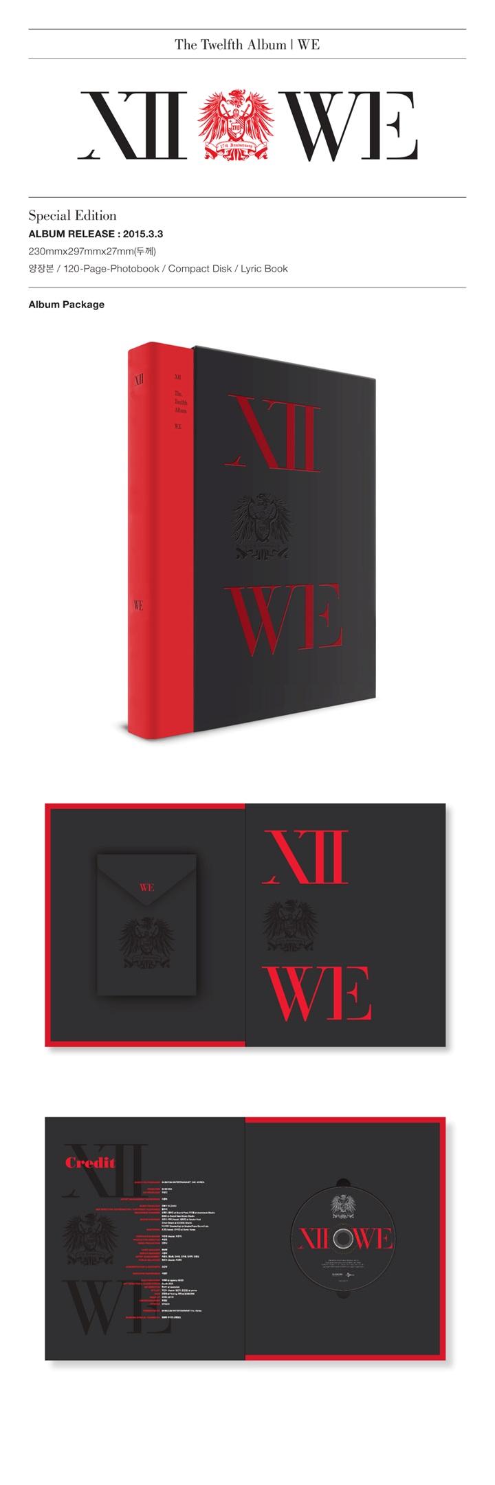 Shinhwa - 12th Album / WE (Special Edition) (Limited Edition)