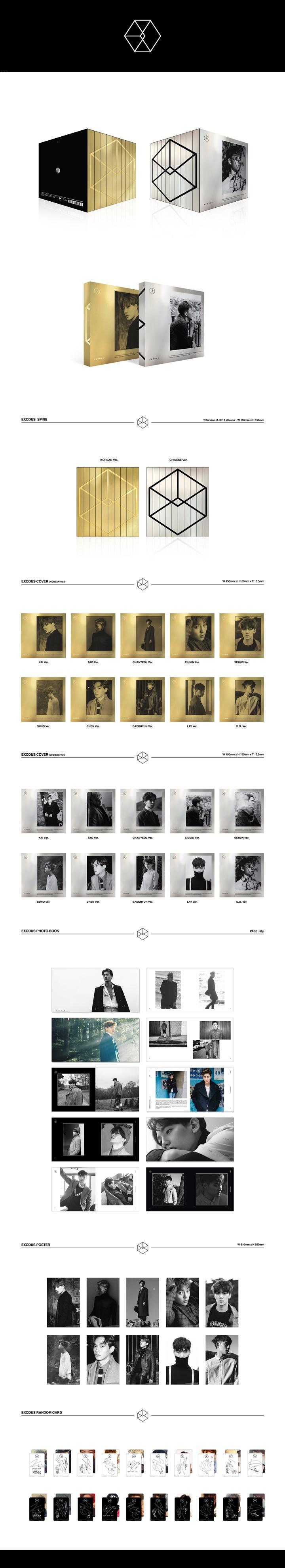EXO - 2th Album / EXODUS (Korean Ver.)