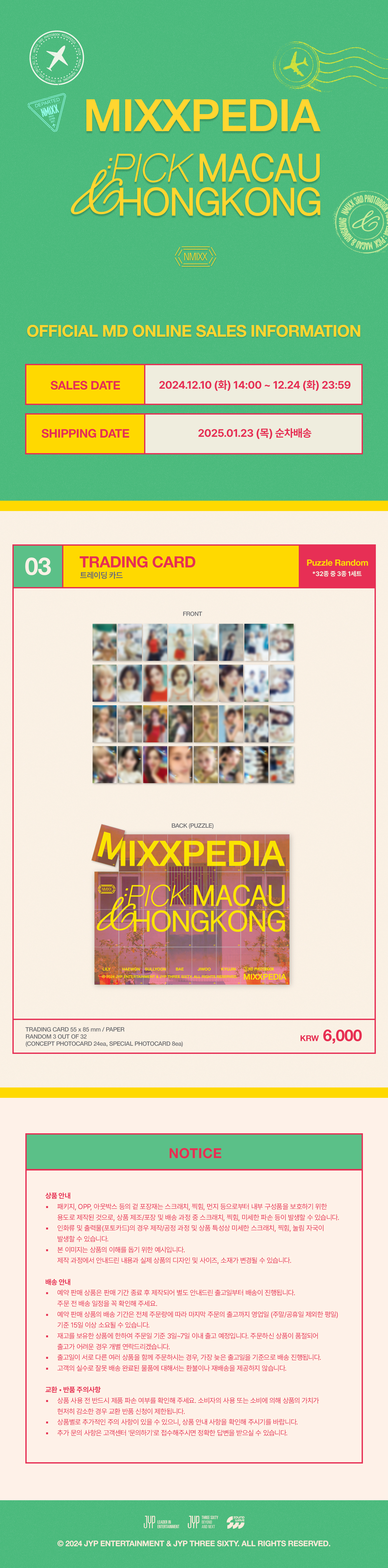 NMIXX - 'MIXXPIDIA: PICK MACAU & HONGKONG' TRADING CARD