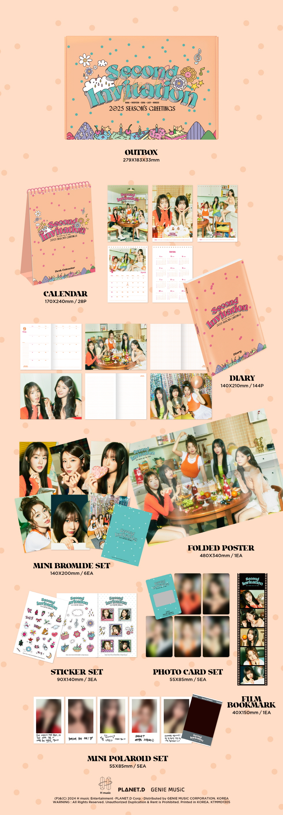 WOOAH - 2025 SEASON'S GREETINGS [Second Invitation]