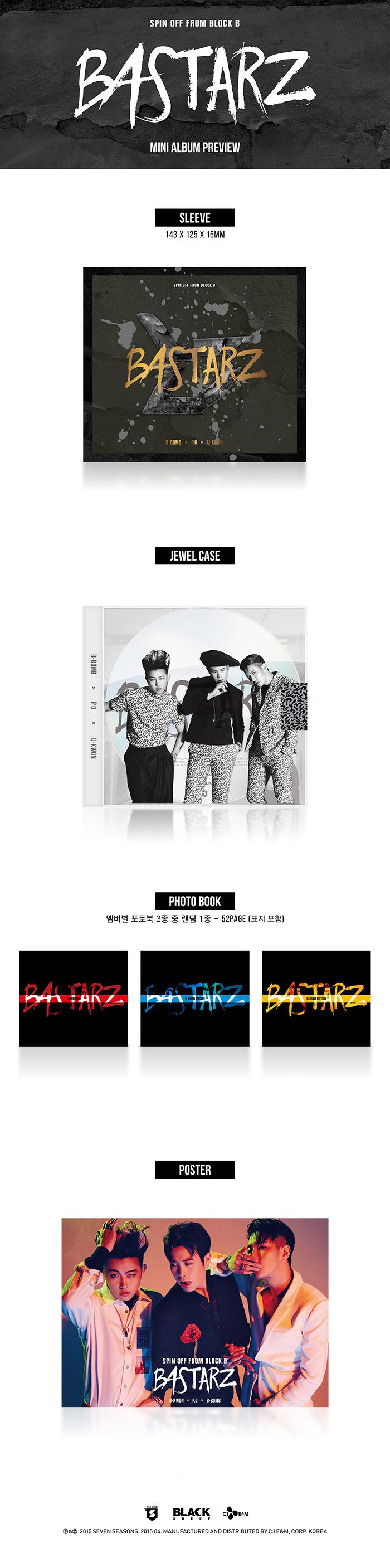 Bastarz - 1st Mini Album / Conduct Zero