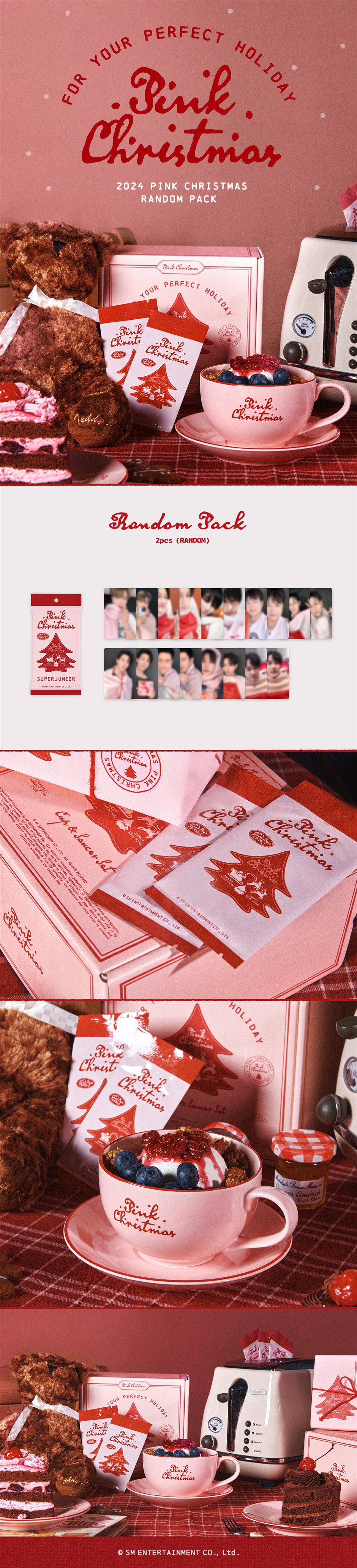 SUPER JUNIOR - [2024 PINK CHRISTMAS] PHOTO CARD RANDOM PACK