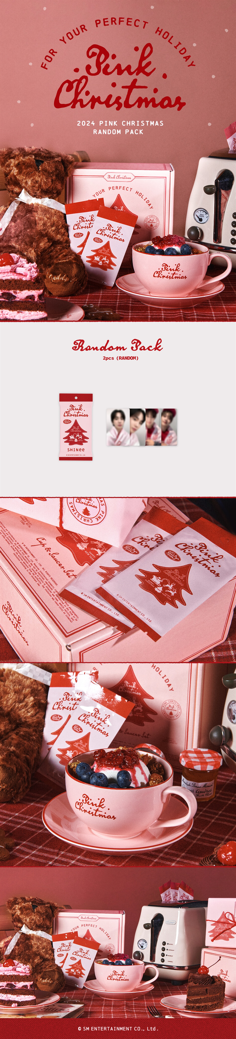 SHINee - [2024 PINK CHRISTMAS] PHOTO CARD RANDOM PACK