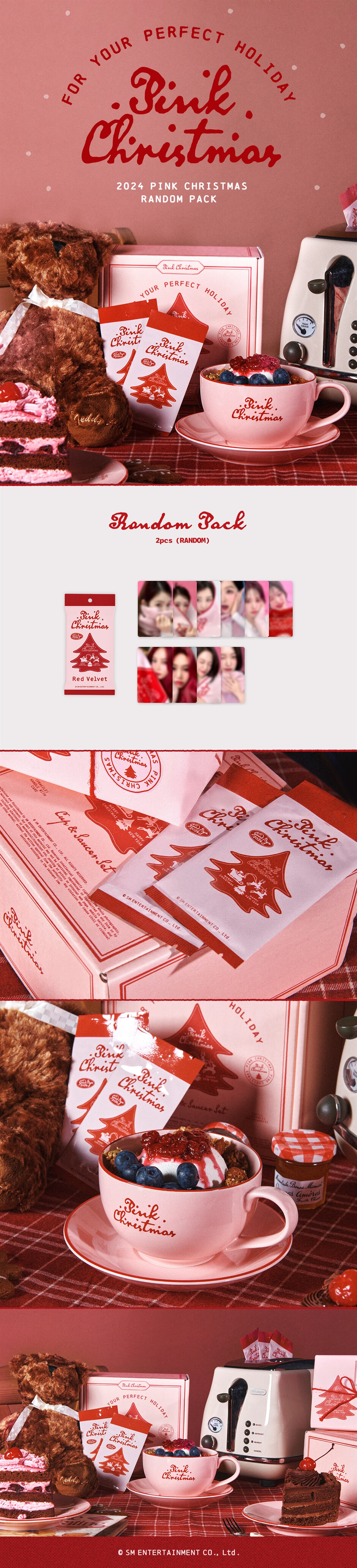 Red Velvet - [2024 PINK CHRISTMAS] PHOTO CARD RANDOM PACK