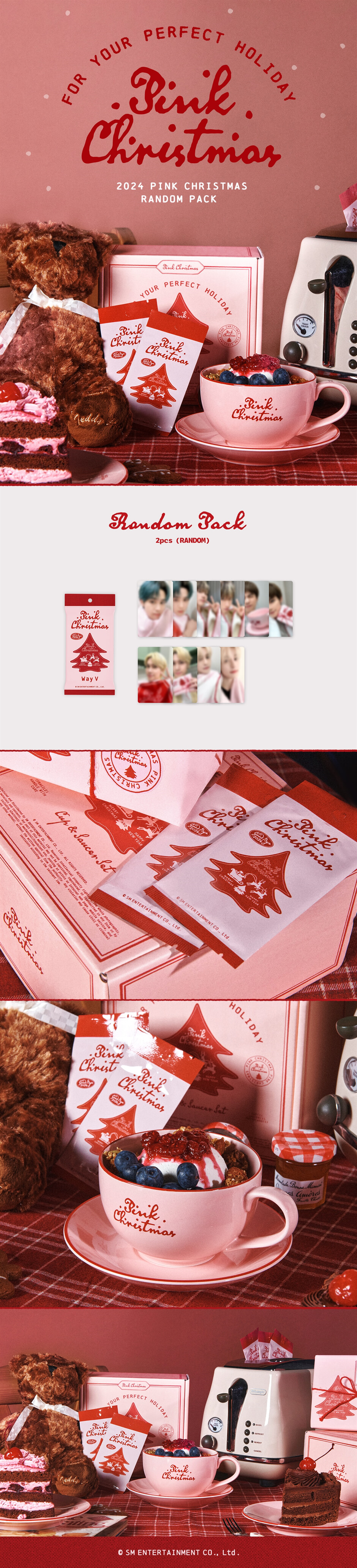 WayV - [2024 PINK CHRISTMAS] PHOTO CARD RANDOM PACK